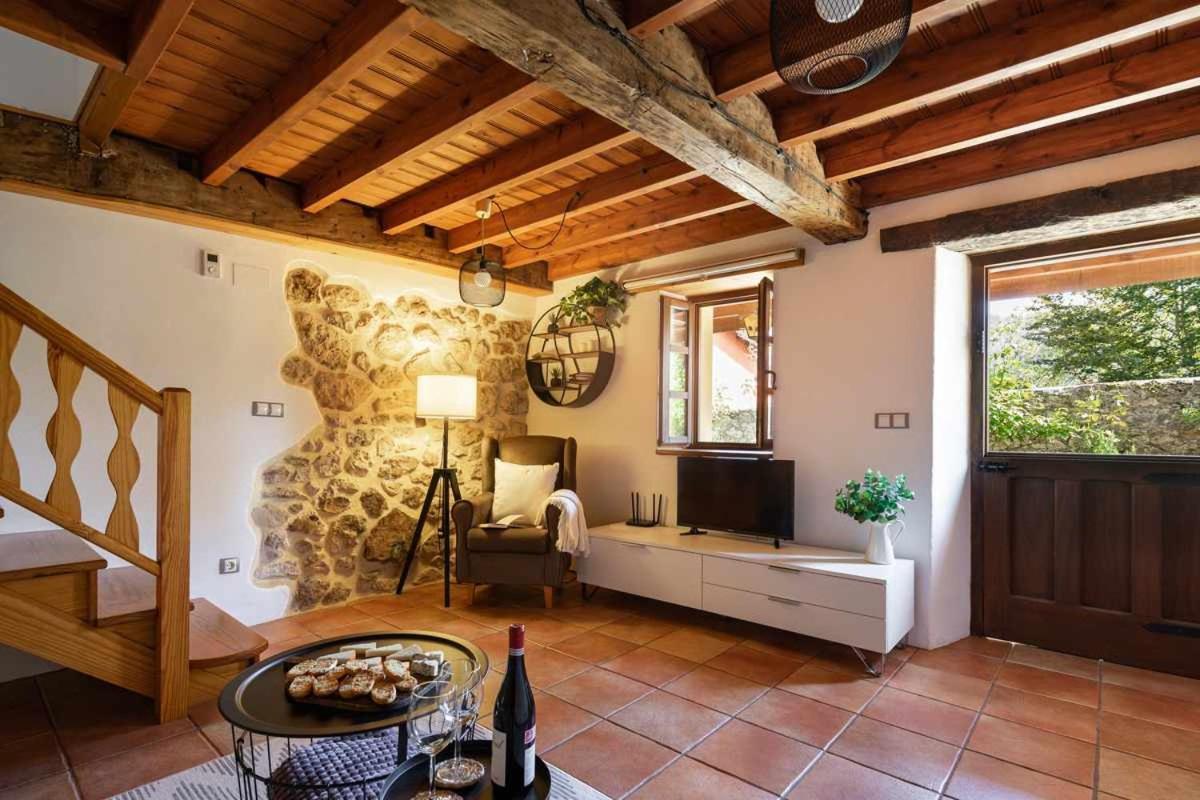 Casa Rural Soleada Para Una Escapada Tranquila Ceceda de Abajo Eksteriør billede